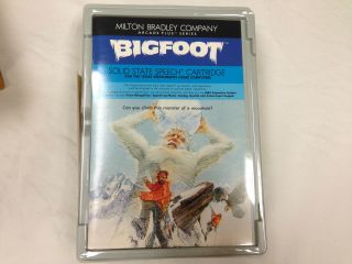 Bigfoot Video Game Texas Instruments Ti 99/4a Computer - Fresh Case - Nib