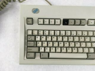 IBM Model M Spring Keyboard 82G2383 82G3278 USA Made 1994 PS/2 Missing Key 2