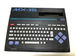 Casio Msx Mx - 15 Personal Computer,  Vintage Japan