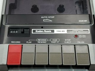 1970s RADIO SHACK CCR - 81 Model 26 - 1208 TRS - 80 Computer Cassette Recorder 3