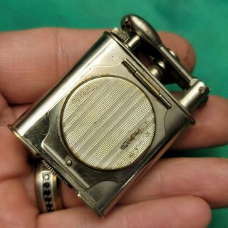 Old Vintage Art Deco Lift Arm Cigarette Lighter Beau Geste Pollak Unusual Snuff