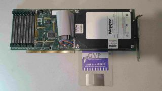 Amiga A2000 - Hc,  8 Series Ii Scsi Hd And Memory Card.  With Hard Drive.