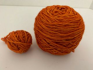 Madelinetosh Tosh Vintage worsted 100 merino wool 200 yards orange Citrus 3