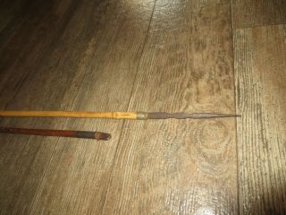 Vintage Bamboo Throwing Spears Amazon African Antique Weapons