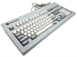 Silicon Graphics Sgi Granite Mechanical Keyboard 9500900 Model At - 101 1