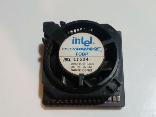 Vintage Intel Pentium Overdrive Processor - Podp3v166 - Su084