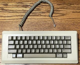 Vintage Apple Macintosh M0110 Keyboard From A 1984 Macintosh 128k M0001
