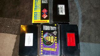 Five Newtek Amiga Video Toaster 2000 - 4000 Vhs Training/demonstration Tapes
