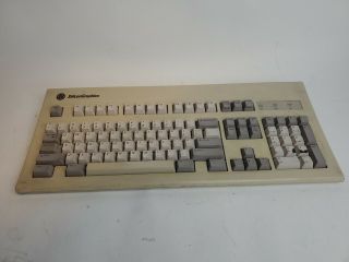 Vintage Beige Silicon Graphics Mechanical Keyboard Sgi 9500801 Iris/indigo - D9