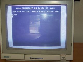 Commodore/amiga 1084 Monitor,  Good,  15khz Rgb,  Composite,  Y/c 13 " Diag