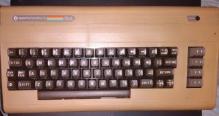 Vtg Commodore 64 Computer Keyboard / No Cord