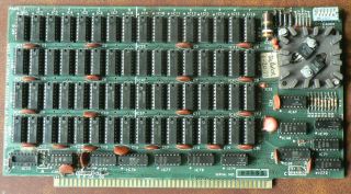 Processor Technology 8k Static Ram S - 100 Board 1976 Ran Perfect When Retired