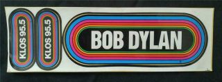 Bob Dylan Klos 95.  5 Vintage 80 