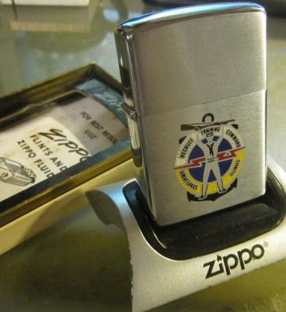 Vintage 1972 Rare Great Lakes Training Center Boot Camp Navy Zippo Lighter