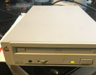 Rare Applecd 300 M3023 August 1993 Vintage Apple Mac Ext Cd Drive Scsi No Tray