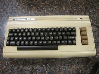 Vintage Commodore VIC - 20 Computer Keyboard with power supply - 3