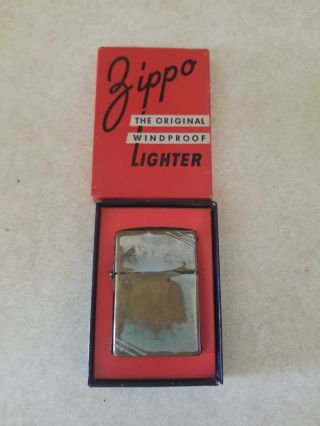 Vintage Zippo Diagonal Outside Hinge 1930 