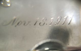 ANTIQUE NASSAU RARE 1905 DATE ONLY PUSH BUTTON AUTOMATIC LIGHTER C2855 2