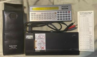 Radio Shack Trs - 80 Pocket Computer,  Case Cassette Interface