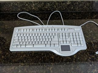Alps Glidepoint Mechanical Keyboard (alps Skcm White Damped Linear Modded)