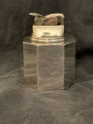 Vintage Tiffany & Co.  Sterling Silver Evans Table Cigar Lighter