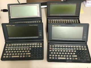 Vintage HP Hewlett Packard 200LX Palmtop PC - 2MB - 3