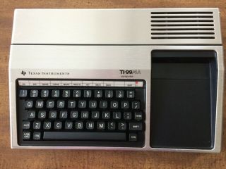 Vintage Texas Instruments Ti99/4a Home Computer,  Games,  Joysticks