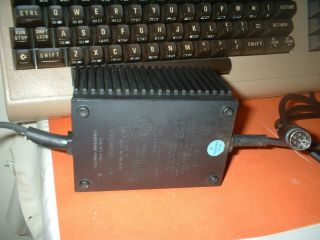 Vintage Commodore 64 Keyboard Dark Keys Powers On P2207857 power supply and cord 2