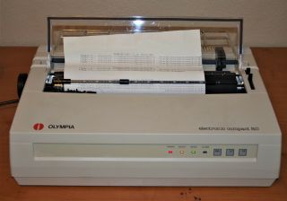 Vintage Olympia Ro Daisy Wheel Printer,  Order With Accessories