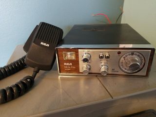 Vintage Rca Cb Co Pilot Radio Transceiver 14t260 40 Channel Two Way