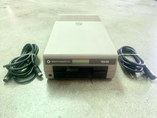 Commodore 64 Single Floppy Disk Drive 1541 Vintage | Powers On - No Other Tests