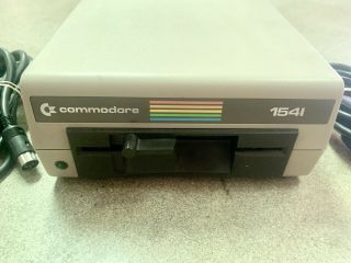 Commodore 64 Single Floppy Disk Drive 1541 Vintage | Powers On - No Other Tests 2