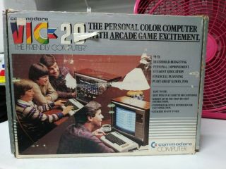 Vintage Commodore Vic - 20 Computer Matching Serial