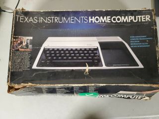 1982 Texas Instruments Home Computer TI - 99/4A No Power Cord 2