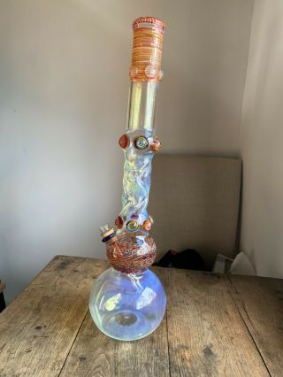 Glass Bong - Hand Blown - Water Pipe