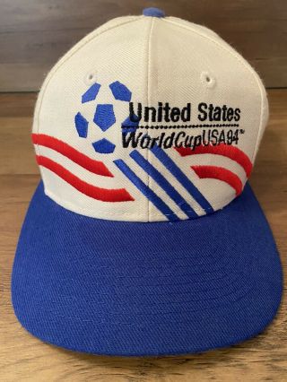 Vintage Fifa World Cup Usa 1994 Snapback Hat