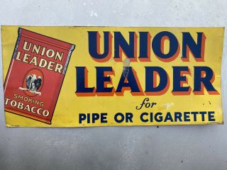 Union Leader Tabacco Sign 2