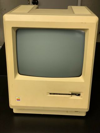 Apple Macintosh Classic 512k Model M0001e Rare Pc Vintage Computer