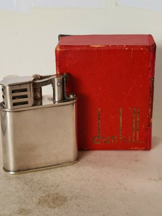 Vintage 1930s Dunhill Unique Sport Petrol Lighter Boxed