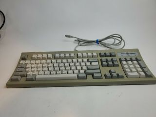 Vintage Silicon Graphics Sgi Granite Keyboard 062 - 0002 - 001 Rt6856t Ps/2 - D7