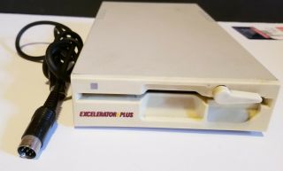 Excelerator Plus 5.  25 " Floppy Drive For Commodore Computers W/ Power Cord