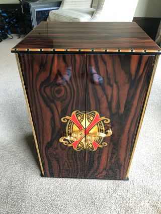 Prometheus Opus X Limited Edition Cabinet Humidor In Macassar Ebony