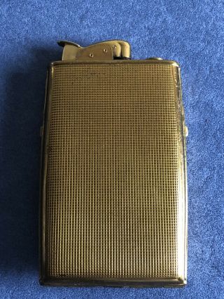 Vintage Evans Cigarette Case And Ligther,  circa 1950 With Watch 2