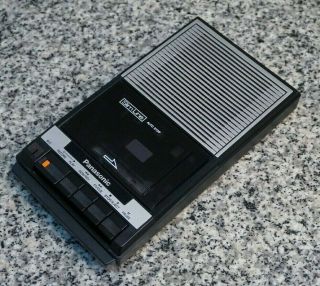 Vtg Panasonic Rq - 2103 Slim Line Tape Cassette Recorder Oem