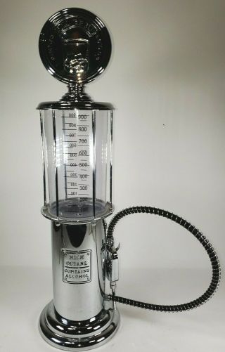 Liquor Dispenser Gas Pump Nozzle Hose Liquid Drink Bar Decor Vintage Classic