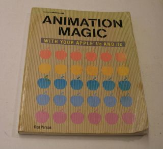 Very Rare Book On Animation For The Apple Iie,  Apple Iic And Apple Iigs