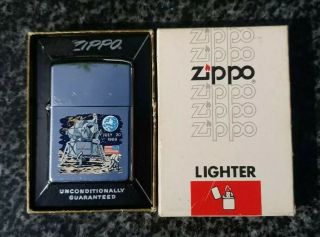 Zippo,  1969 Appolo 11 First Moon Landing Lighter ( (extremely Rare))