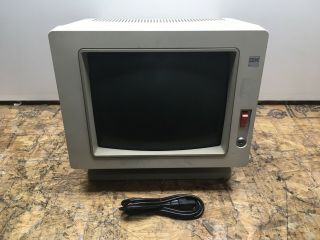 Vintage IBM 3180 Display Terminal Monitor 3
