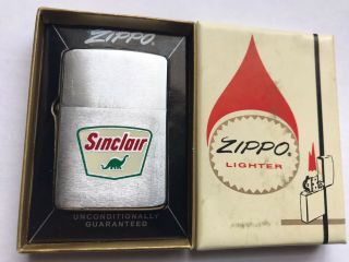 1961 Sinclair Gas And Oil Zippo Lighter