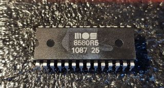 Mos 8580r5 Sid Chip,  For Commodore 64,  Part,  And,  Exrare
